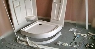 Установка душевой кабины Сегежа, цена от 2967 руб.
